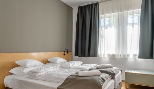 Habitación estándar con 1 cama doble o 2 individuales