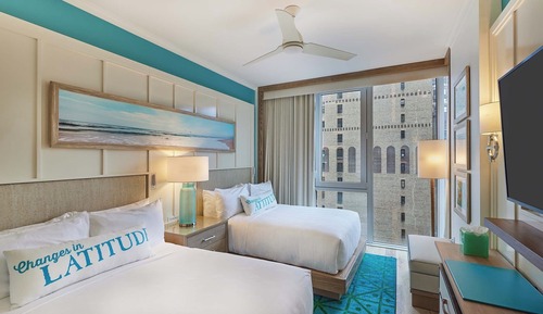 Habitación estándar, 2 camas dobles (Double Bed Mobility Accessible)