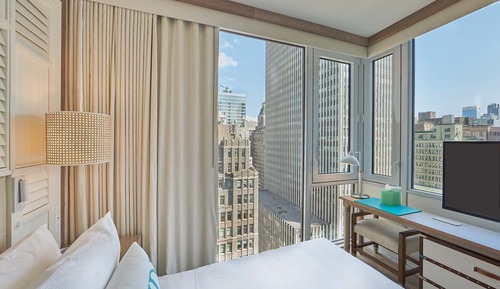 Habitación Premium, 1 cama de matrimonio (Premium Queen Hearing Accessible)