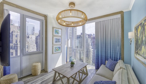 Suite, 1 cama de matrimonio grande con sofá cama