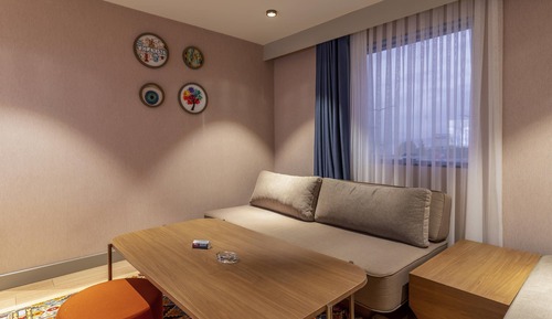 Suite junior, 1 cama doble con sofá cama, vistas al mar