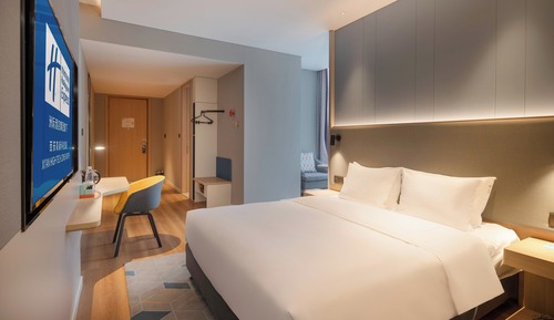 Habitación estándar, 1 cama de matrimonio grande, vistas a la ciudad