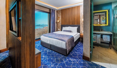 Suite estudio superior, vistas al mar