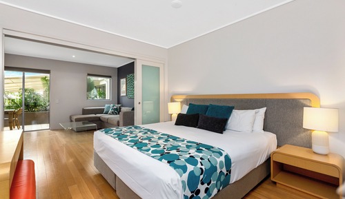 Apartamento, 2 habitaciones, vistas a la piscina (Spa Suite)