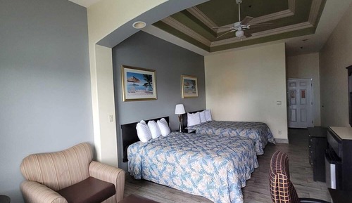 Habitación estándar, 2 camas de matrimonio