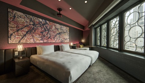 Habitación Deluxe con 2 camas individuales, no fumadores (Canvas)