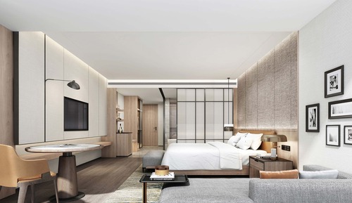 Habitación Deluxe, 1 cama de matrimonio grande, balcón, vistas a la ciudad