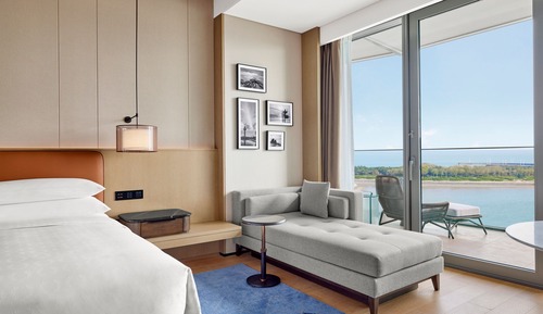 Habitación Premium, 1 cama de matrimonio grande, balcón, vistas al mar