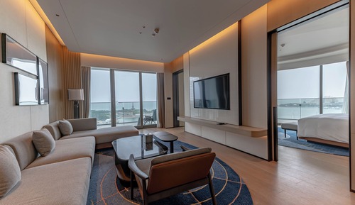 Suite ejecutiva, 1 cama de matrimonio grande, vistas al mar