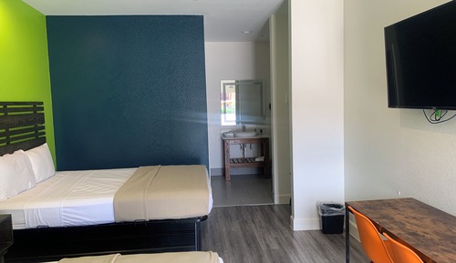 Habitación, 2 camas de matrimonio, no fumadores