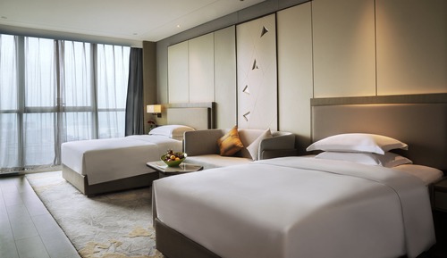 Habitación estándar, 1 cama de matrimonio grande, vistas a la ciudad