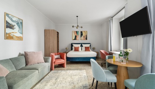 Estudio, cocina (XL Studio with Sofa Bed)