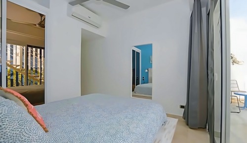 Apartamento, 2 habitaciones, fumadores, balcón
