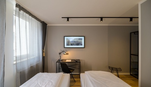 Habitación con 2 camas individuales