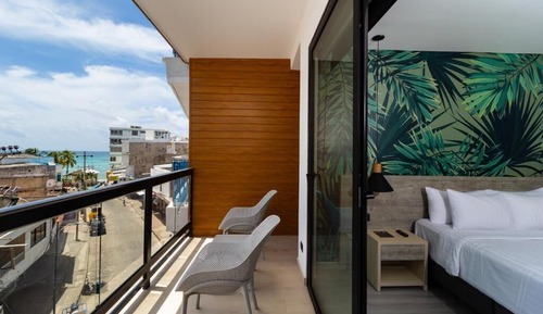 Habitación doble, balcón