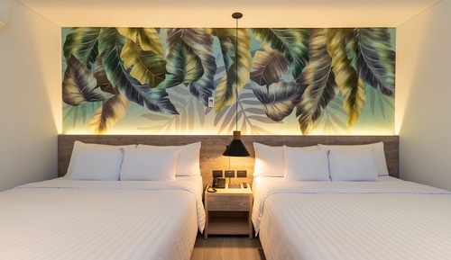 Habitación con 2 camas individuales (Interior)