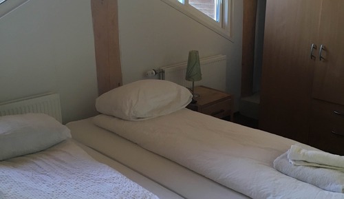 Habitación con 2 camas individuales, baño compartido (Special Offer)