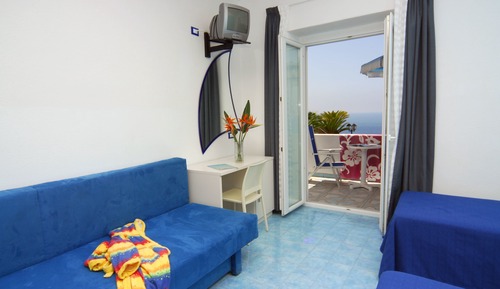 Habitación doble, vistas al mar