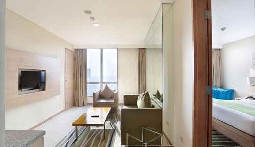 Suite, 1 cama de matrimonio (Living Room)