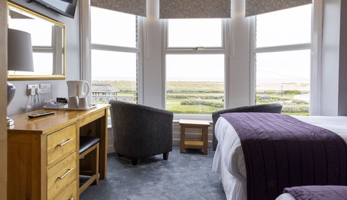 Habitación Premium doble, baño privado, vistas al mar