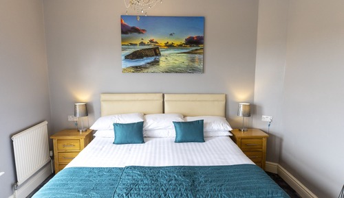 Habitación Deluxe doble, baño privado, vistas al mar (Deluxe Queen Seaview)