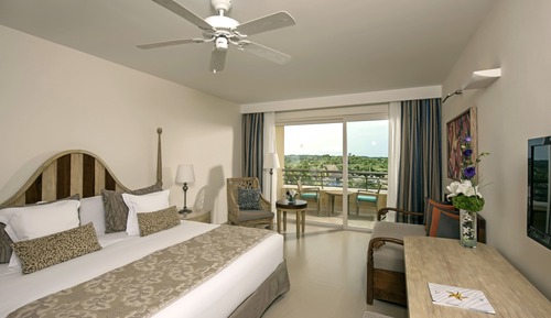 Habitación, vistas al campo de golf