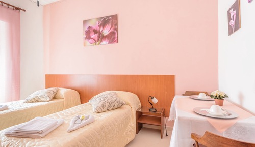 Habitación doble, baño compartido