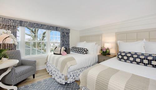 Habitación Premium, 2 camas de matrimonio, balcón, vistas al puerto deportivo