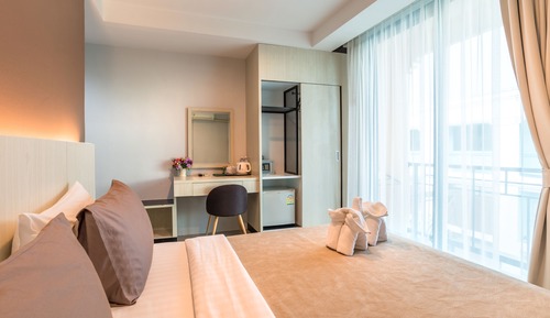 Habitación Deluxe doble, balcón