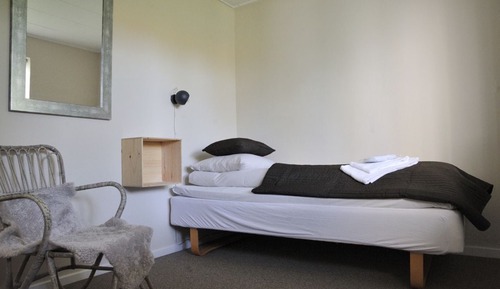 Habitación económica doble, 1 cama de matrimonio, baño privado