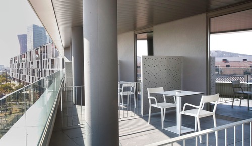 Habitación doble, terraza