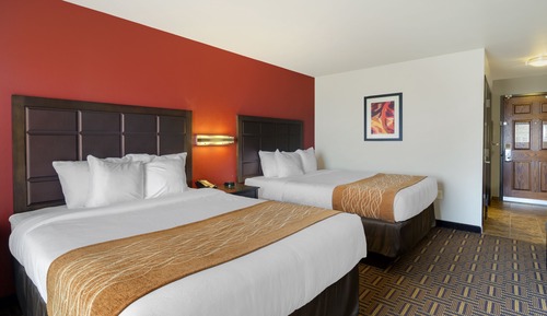 Habitación básica, 2 camas de matrimonio