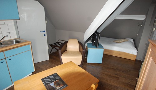 Habitación individual, 1 cama doble, balcón (Attic, 2nd floor)