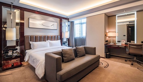 Habitación, 1 cama de matrimonio grande, accesible para personas con discapacidad