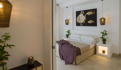 Suite familiar, 1 cama de matrimonio grande, vistas al jardín