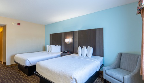 Habitación estándar, 2 camas de matrimonio