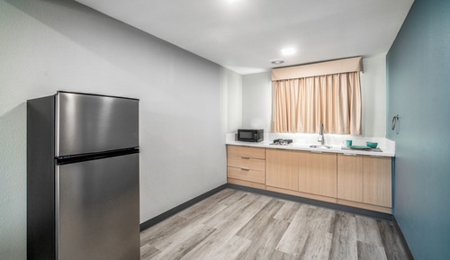 Suite estudio Deluxe, 1 cama de matrimonio grande, cocina básica