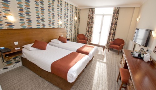 Habitación con 2 camas individuales