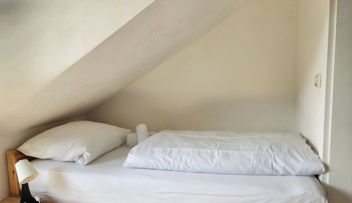 Habitación cuádruple Deluxe, 1 habitación, no fumadores, en la zona del jardín