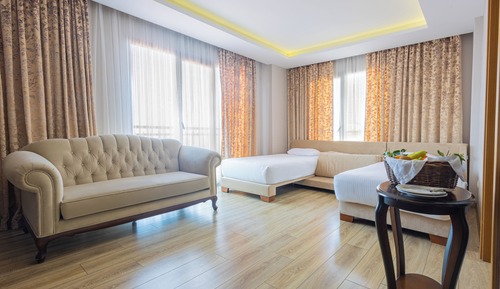 Suite familiar, vistas al mar