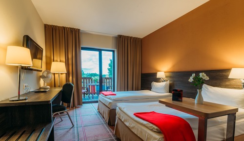 Habitación con 2 camas individuales