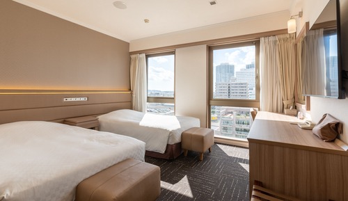 Habitación estándar con 2 camas individuales, no fumadores