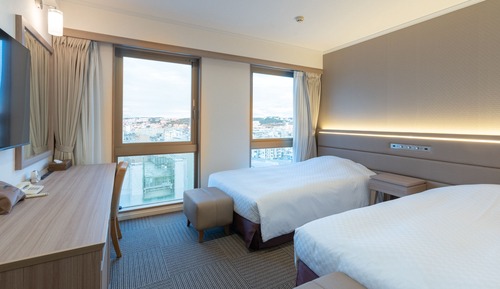 Habitación estándar con 2 camas individuales, fumadores