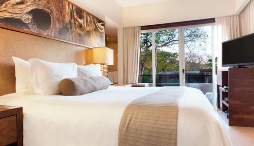 Suite junior, 1 cama de matrimonio grande con sofá cama, vistas al complejo turístico