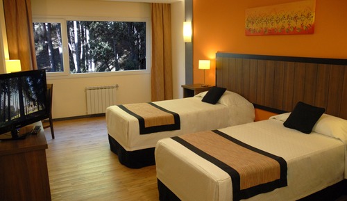 Habitación superior, vistas al jardín