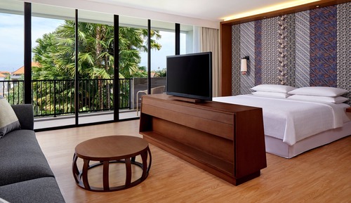 Suite junior, 1 habitación, no fumadores, vistas al jardín (Balcony)