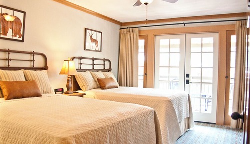 Habitación estándar doble, 2 camas dobles, accesible en silla de ruedas