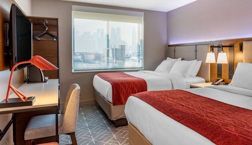 Habitación estándar, 2 camas dobles, no fumadores