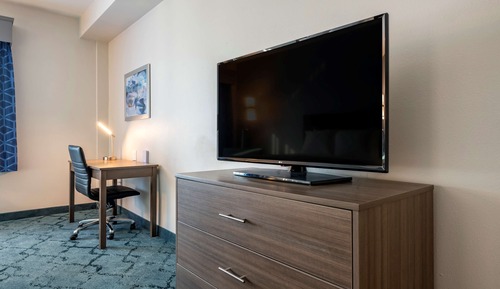 Habitación estándar, 2 camas de matrimonio, no fumadores, frigorífico y microondas