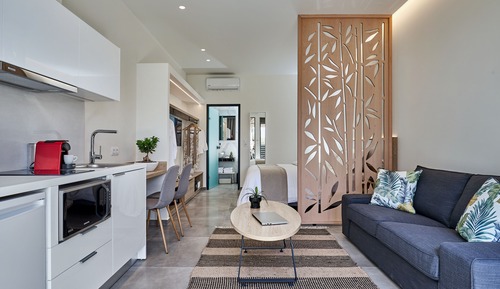 Suite junior, vistas al jardín